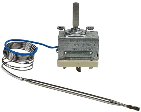 Lichtblau Thermostat Original EGO 55.17069.210 I Backofen Ersatzteil passend für Bosch, Siemens, Neff und Constructa 499005 I Backofen Temperaturregler bis 310°C I Kapillarrohr 1100 mm