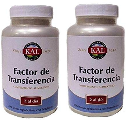 KAL - Factor de Transferencia 60 cápsulas Inmunidad - Pack 2 und.