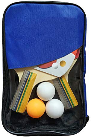 Tischtennis Set Tischtennisschläger Tischtennisschlaeger Ping Pong Schläger Tisch Tennis Tischtennisbälle Tischtennistisch Tischtennis Schläger Indoor Tischtennisschläge Tragbare Tasche Trainings