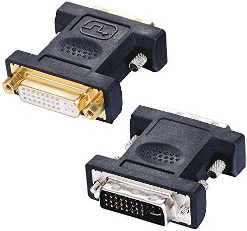 Pro Signal PSG03959 24+5 Way DVI Plug to Socket Adaptor, Gold Plated Contacts