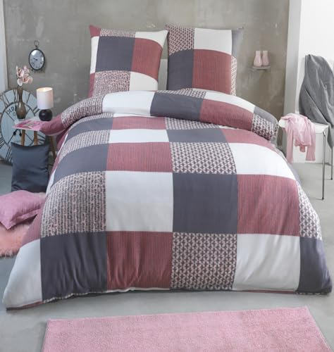 DreamHome Ropa de cama cálida de invierno de microfibra Termo Fleece 135 x 200 155 x 220 200 x 200 cm para la época fría moderna, tamaño: 200 x 200 cm, diseño – Diseño: Design 6