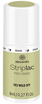 alessandro Striplac UV-Nagellack Wild Ivy– Schonend und langanhaltend – Einfache Entfernung dank Peel-Off-Technologie – Vegan und tierversuchsfrei – 8 ml