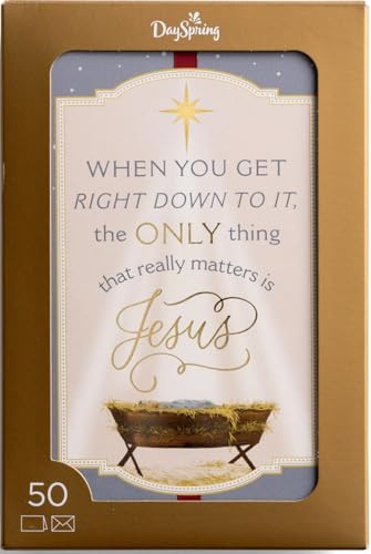 DaySpring - Nur Jesus: 50 inspirierende Karten mit Umschlägen (J9693)