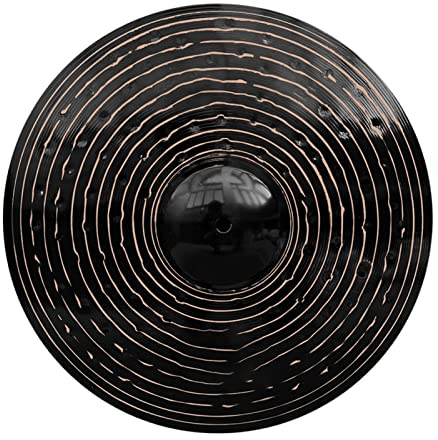 platillos Platillo Crash De 16'' De Color Negro para Instrumentos De Percusión