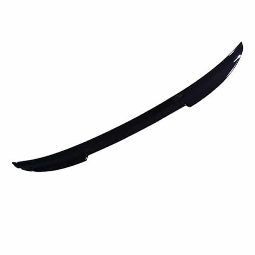 Auto Heckspoiler für Opel Vauxhall Adam M13 2013-2019, PVC Dachspoiler Kofferraumspoiler Kratzfeste Styling Nachrüsten Zubehör,A/Black