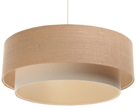 ONZENO Lighting Pendelleuchte Boho Vintage Halo 2 | Pendelleuchte Boho Vintage Halo 2 - 60W, LED, IP20; 50x20x20cm; Bunt; Innenbereich