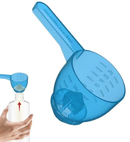 Misurino, misurini e cucchiai, comodo misurino a imbuto, misurino per polvere, misurini trasparenti per creatina, caffè, cereali e spezie