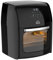 HOMCOM Friggitrice ad aria 3 in 1 12L Friggitrice senza olio 1800W Forno ad aria Disidratatore con 8 programmi Funzione di illuminazione Display digitale Finestra visiva 35x33,5x40 cm Nero