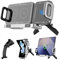 BRIMFORD 90° Drehbare KFZ Handyhalterung für Samsung Galaxy Z Fold 6/5/4 & iPhone & Qi - Kabelloses Schnellladen, Touch & Auto Clip, Stabile 2in1 Lüftung/Armaturenbrett Halterung