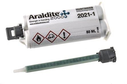 ARALDITE 2021-1 - UN ADESIVO METACRILATO MOLTO VELOCE MULTI-MATERIALE (50 ML)