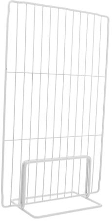 Kühlschrankregal Organizer aus Eisen für Stabile Lageraufteilung, Weiß | Gefrierschrank Ordnungstrenner, für Haushalte und Großküchen, Einfache Montage, Langlebige Struktur