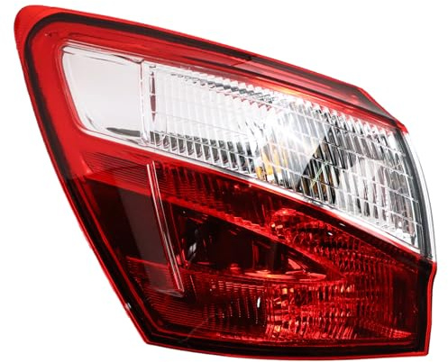 YanananAC vänster bilbakljus, yttre bakljus för Qashqai J10 SUV 2010–2014, Qashqai 5 & 7-sits, 2655BR00A, bakljusmontering