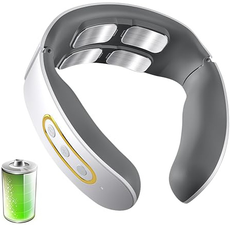 Nurotex® Nacken Lefaya-Nackenmassagegerät mit medizinischem U-Design – Sanfte Wärme und individuelle Einstellungen für Schultern, Rücken und Nacken (Weiß)