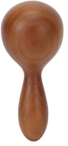 TOPINCN Martello Massaggio in Legno di Teak con Olio Essenziale Superficie Liscia Massaggio Confortevole per il dei Punti Terapeutici Sulla Schiena, Appassionati di Yoga Materiale: Legno di Teak