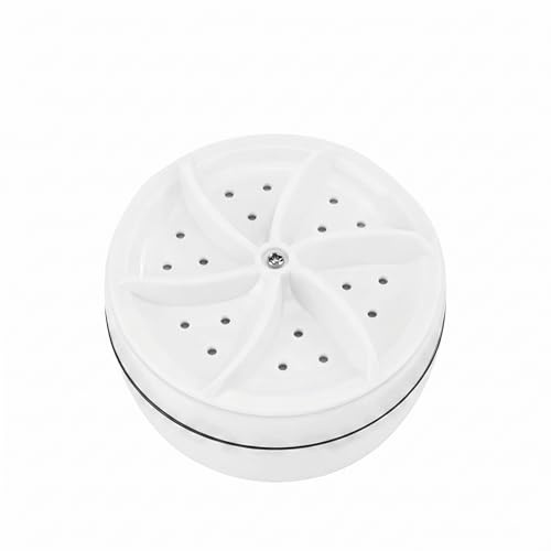 Mini lavatrice portatile ad ultrasuoni Turbo portatile con USB per casa, lavoro, viaggi, università, casa, camper, appartamento, turbo lavatrice, calzini e piatti, piccola rondella portatile