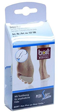 Bort PediSoft TexLine Zehen-Pad links 1 St