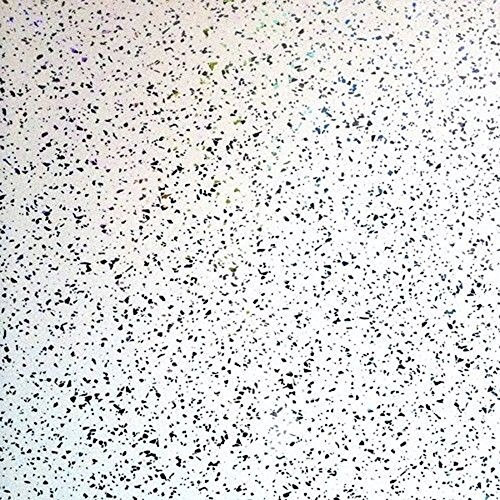 DBS Platinum White Sparkle 8mm Diamond Wall Panels Bathroom Ceiling Panels Kitchen PVC Wet Wall Cladding (10 Pack)