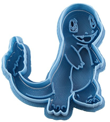 Cuticuter Pokémon Charmander Keksausstecher, Blau, 8 x 7 x 1,5 cm