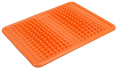 Holspe Colchoneta de Masaje de pies, colchoneta de Masaje de acupresión aliviar el Dolor y el estrés, colchoneta de Masaje de Zona refleja del pie para Mejorar el sueño y hacerte Sentir Bien