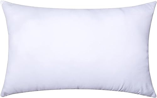 MIULEE Kissen 30x50 cm Füllung 1 Stück, Waschbare Kissenfüllung Sofakissen, Polster Innenkissen Dekokissen, Polyester Füllkissen als Couchkissen, Sofa Kissen, Zierkissen, Kisseninlet 30 x 50