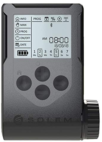 SOLEM Programmatore irrigazione a batterie WooBee 1 stazione Bluetooth