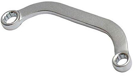 Doppel-Ringschlüssel langer Schraubenschlüssel 8-22mm CV-Stahl S-Form C-Form Gekröpft Ratschenschlüssel Gebogen Schraubenschlüssel
