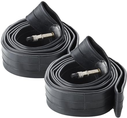 FISCHER Cykelslang X2 medium i 26 tum, ETRTO-standard: 40/62-559, Dunlop ventil, 2 stycken