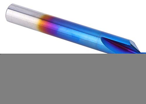 Fresa de extremo de chaflán, Broca de enrutador de chaflán, Alta dureza para máquinas herramienta Biselado de piezas mecanizadas ordinarias(10 * 75L)