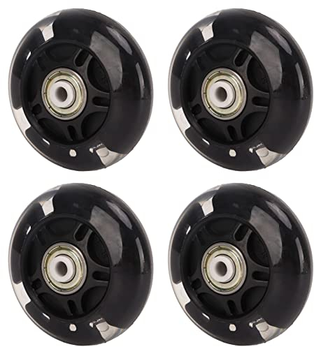 Inline-Skate-Räder, 4 StüCk Inline-Skate-Flash-Rad, Rollschuh, PU-Räder, Ersatz-Skate-Räder, 69 Mm Sportgeräte Für Kinder