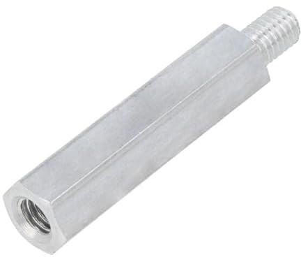 10X 239X40 Distanzmuffe mit Gewinde Innengew: M6 40mm Außengew: M6 DREMEC
