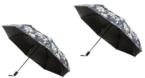 2 pezzi unbrella Ombrelli da pioggia piccolo ombrello ombrellone da spiaggia vestiti antipioggia ombrello tascabile mini dot mini/1367