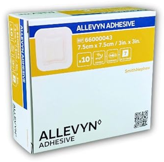 Allevyn Adhesive 7.5x7.5cm 3inx3in 10Stück