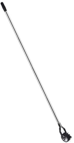 Happyyami Rotonde Coupe-Bordures à Roue Métal pour Jardin Accessoires de Coupe-Bordures Manuels Outil de Bordure de Pelouse avec Roues pour Utilisation Facile et Mobile