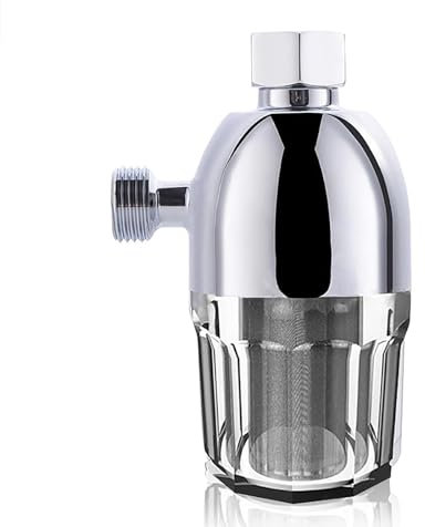 Wasserfilter Trinkwasser für Wasserhahn 1/2 Zoll Kommt mit Einem Edelstahl Filterelement + FOF Kalkfilter 40 μm Filtert für Wasserauslässe Wie Duschen Wasserhähne Waschmaschinen Wassererhitzer