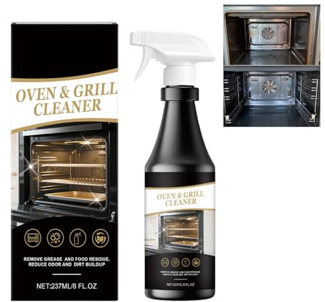 Heavy Duty Oven Cleaner Spray,Foam Cleaner Spray Heavy Duty,Kitchen Cleaner & Oven Cleaning Degreaser,Bubble Cleaner Foam for Microwave,BBQ,Drain,All-Purpose Cleaning Spray