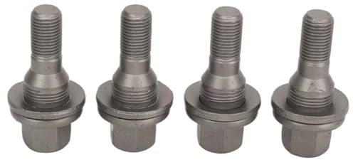 Boulons de Roue pour Peugeot 206 (1998-2016) et 207 (2006-2016) - Boulons hexagonaux 17 mm - Écrous et Goujons de Roue - Référence : 540567 003549817