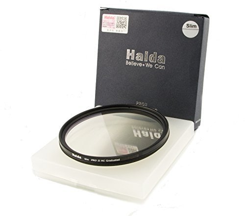 HAIDA Slim Pro II MC Optical GND Verlaufsfilter 0,6 (4X) (25%) - 62mm - inkl. Cap
