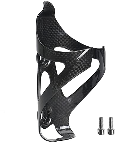 Lixa-da Flaschenhalter Fahrrad, Super leicht Getränkehalter Fahrrad, 3K UD Superleicht Trinkflaschenhalter aus Kohlefaser für MTB & Rennrad, für Flaschen mit 70-74mm Durchmesser