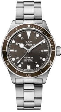 Glycine Orologio Combat Sub, da 36 mm, con meccanismo automatico