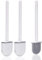 Escobillas de Baño Silicona(2 Pack),como Escobilla Baño Silicona,Limpiar rápidamente el Escobilla WC y el Soporte,Accesorios Baño para el hogar o el Aseo público