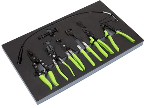 Sealey VS2662 7pc Hose Clip Removal Tool Set