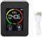 TVOC Tester Ricarica USB Rilevatore di CO2 per Interni Monitor di qualità Dell'aria Tester Termometro Igrometro per la Casa per la Temperatura Dell'anidride Carbonica e l'umidità