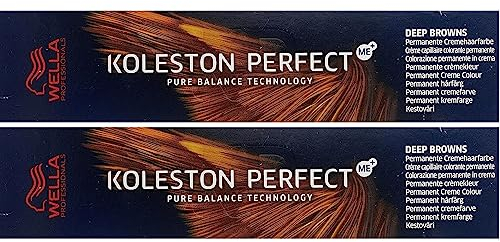 2er Wella Koleston Perfect ME+ Deep Browns 6/77 Dunkelblond/Braunbraun 60ml
