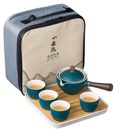 Teaware Tea Set Tea Infusers For Loose Tea Gong FU Tea Sets Portable Teapot Set With 360 Rotation Tea Maker And Infus