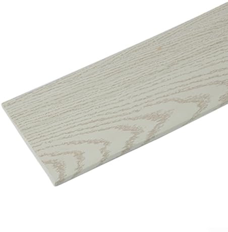 Línea de cintura autoadhesiva para zócalos, espuma decorativa para zócalos autoadhesivos, línea de cintura de 3 metros, adhesivo de pared para el hogar (roble blanco)
