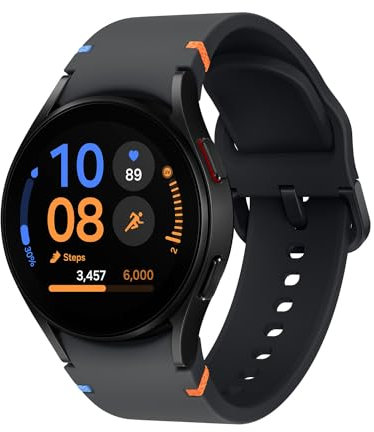 Samsung Galaxy Watch FE, Smart Watch, Health Monitor, Fitness Tracking, Bluetooth, 40mm, Black, 3 Year Samsung Extended Warranty (UK Version)