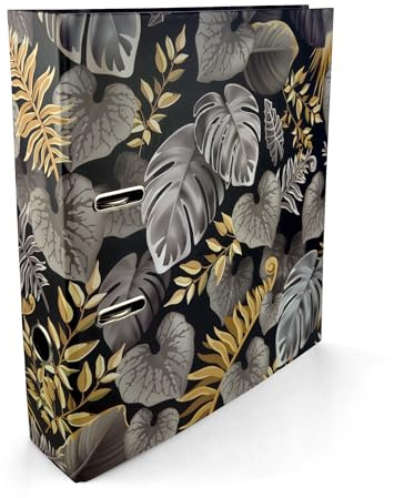 Netuno Design 1 raccoglitore ad anelli DIN A4, 70 mm di larghezza con 2 anelli, design a fogli per scuola, ufficio, casa, documenti, disegni, cartella scolastica, cartella A4