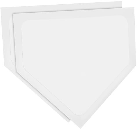 POPETPOP 2pcs Baseball Plates Home Plate Baseball Softball Training Pitcher Supplies