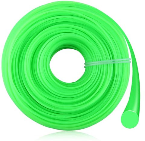 LEONTOOL String Trimmer Line .065-Inch Round Weed Eater String 328ft Weed Wacker String for Garden String Trimmer Edger Replacement Spool, Nylon String Wire for Grass Strimmer Electric, Green