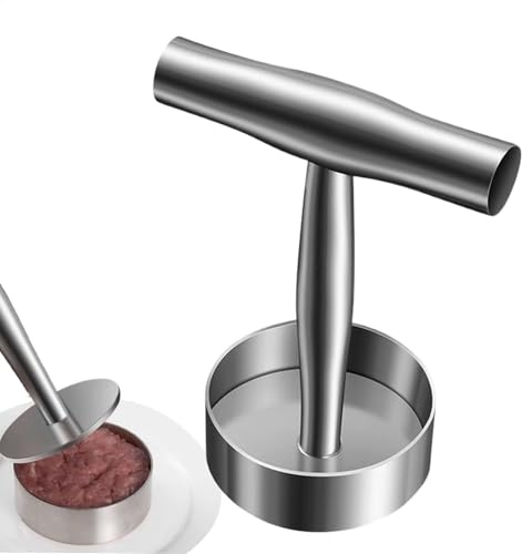 Burgerpresse, Patty-Maker, Fleischpresse, Antihaftbeschichtete Fleischform, Küchenhelfer Aus Edelstahl Zum Zubereiten Von Steaks, Grillen, Würstchen Und Sandwiches – Sparen Sie Zeit
